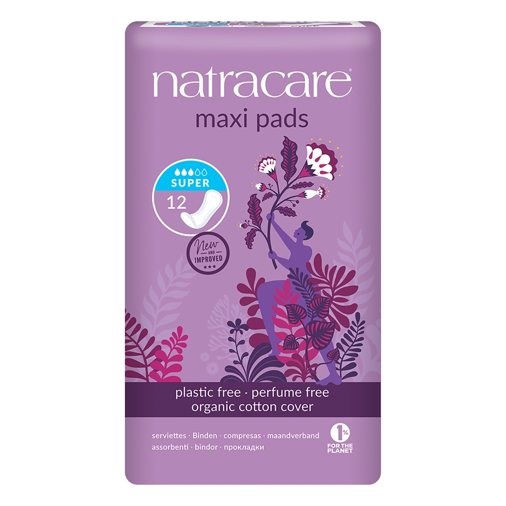 NATRACARE - Pensos super sem abas, 12un