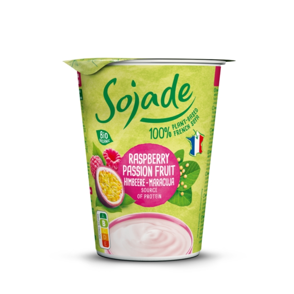 BIO - SOJADE FRAMBOESA-MARACUJÁ, 400g