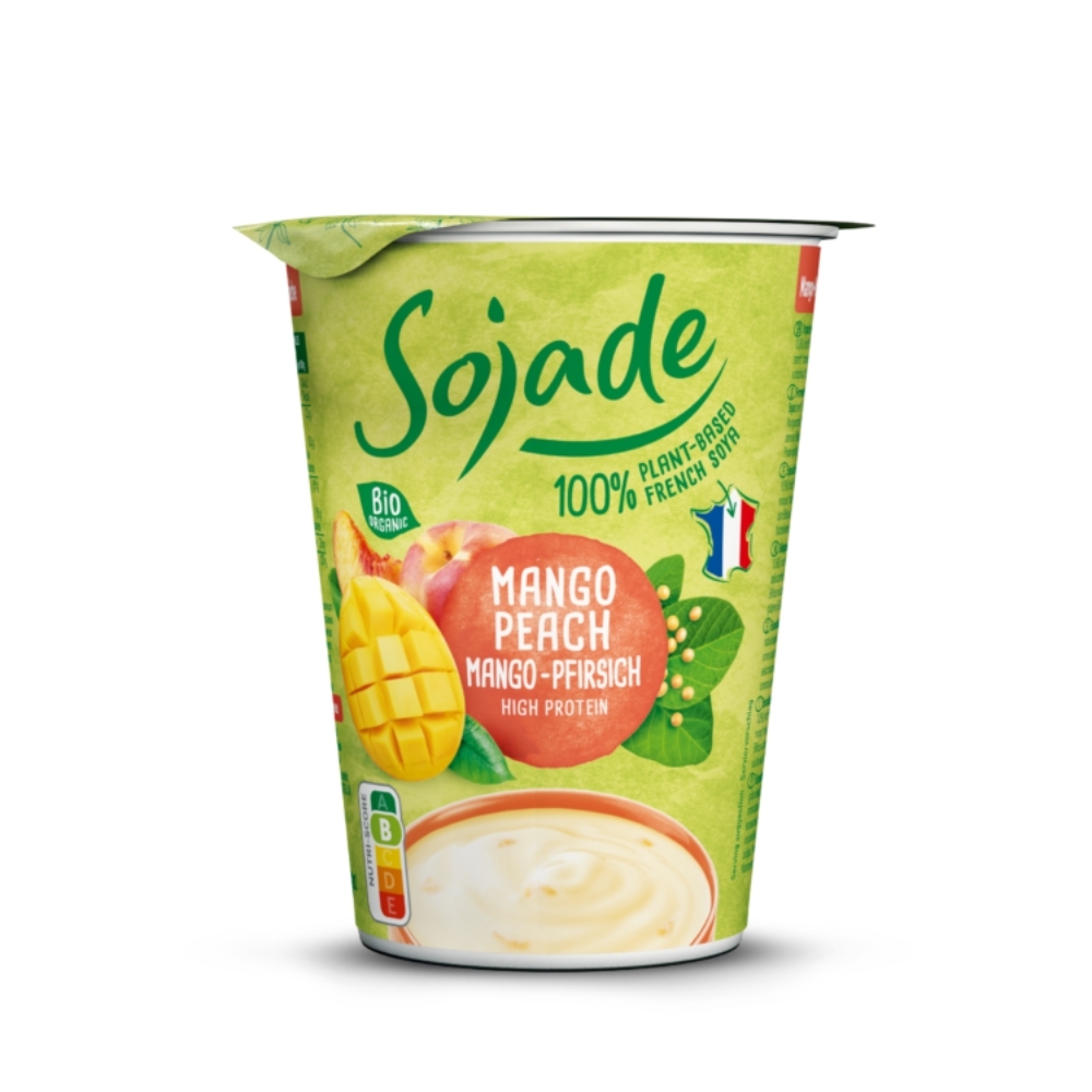 BIO - SOJADE MANGA PÊSSEGO, 400g