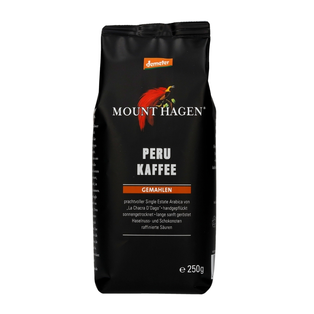 BIO - Café do Perú, moído, Demeter, 250g