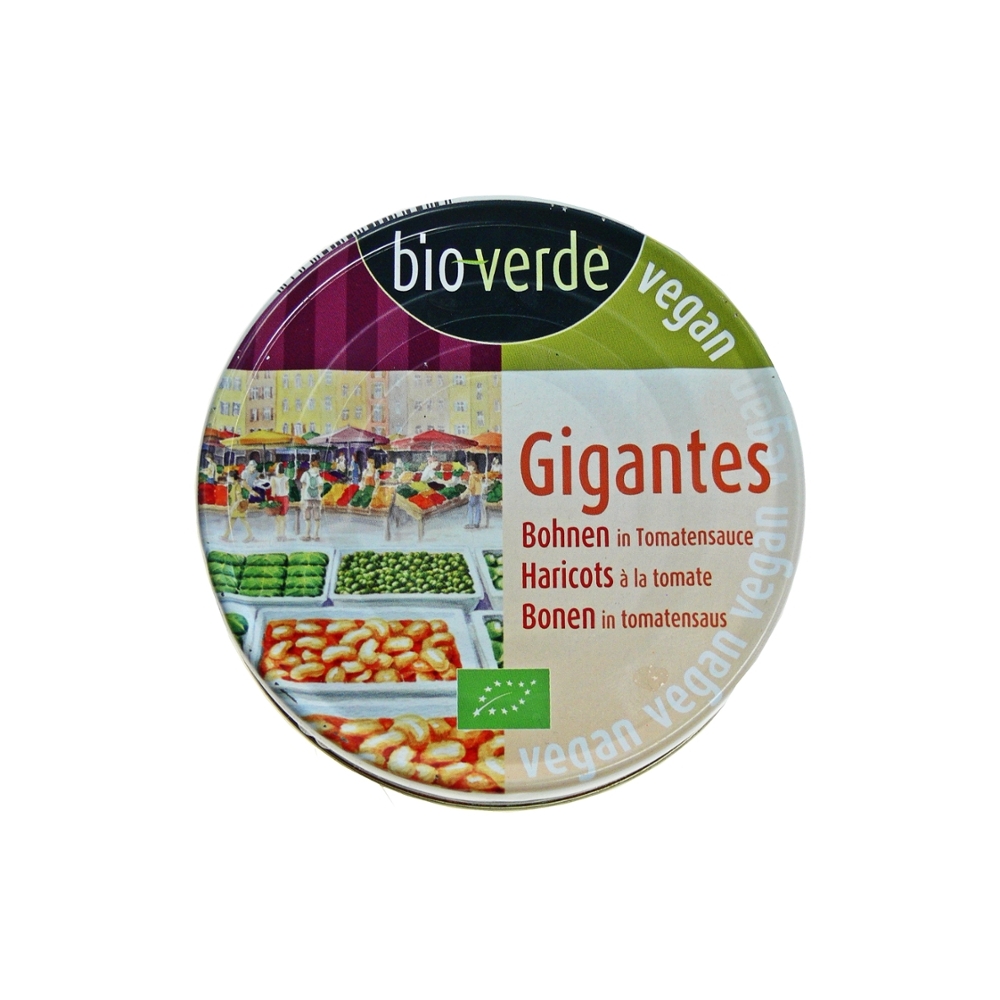 BIO - Gigantes da Grécia, feijão gigante em tomate, 190g