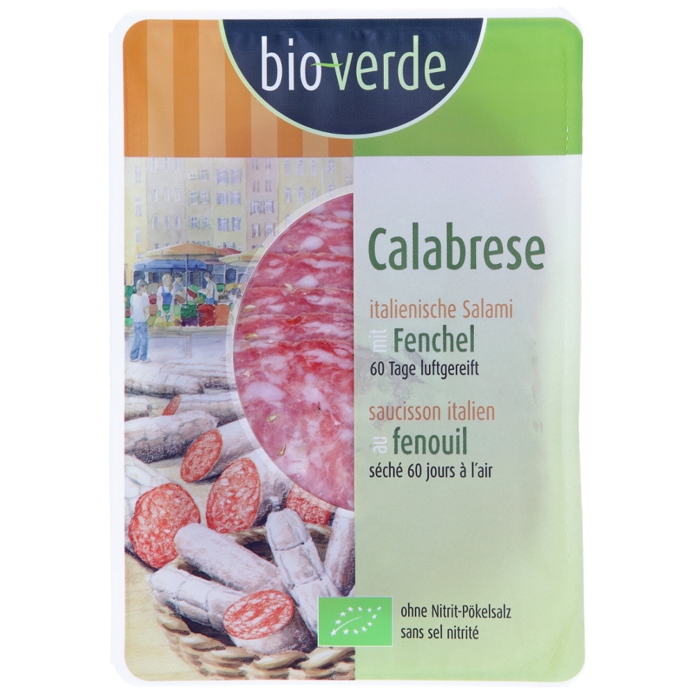 BIO - Salame Calabrese c/ salada funcho, 80g