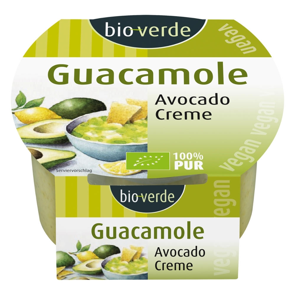 BIO - Creme para barrar de abacate, Guacamole, VEGAN, 150g
