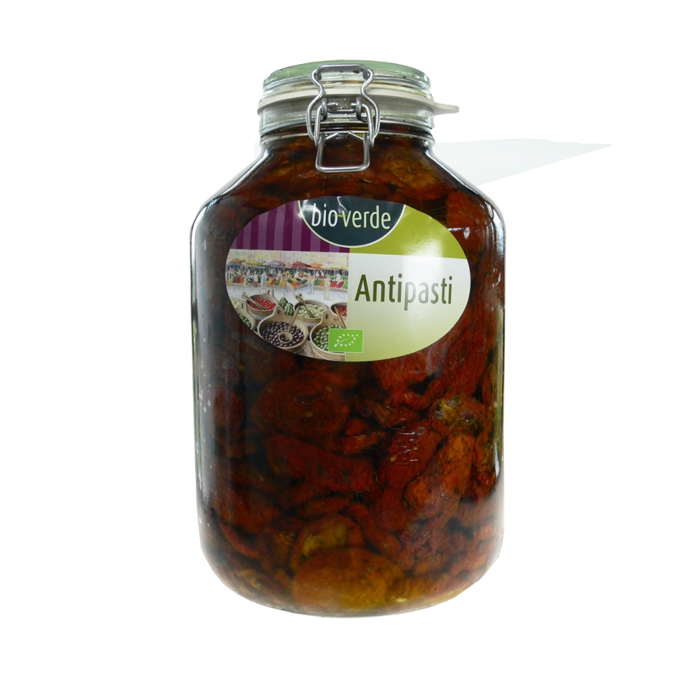 BIO - Tomate seco c/ ervas em óleo, 4,75Kg