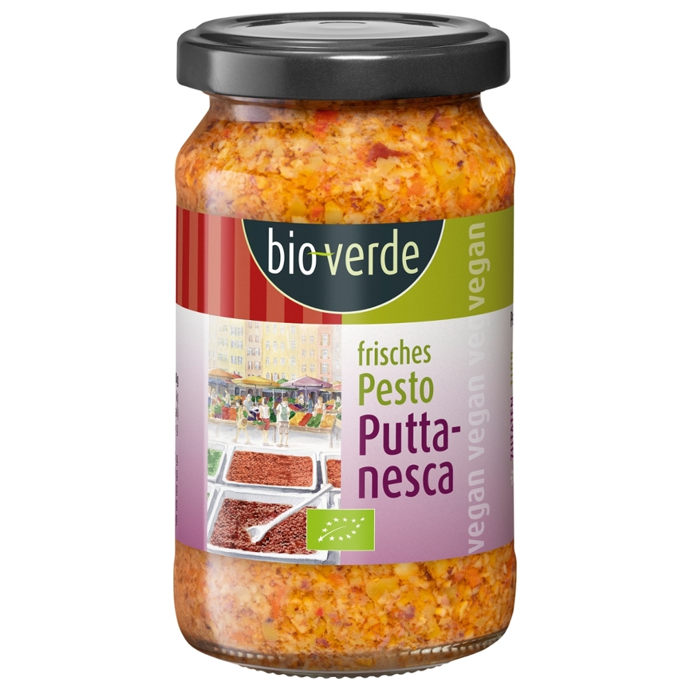 BIO - Pesto Puttanesca, VEGAN, 165g