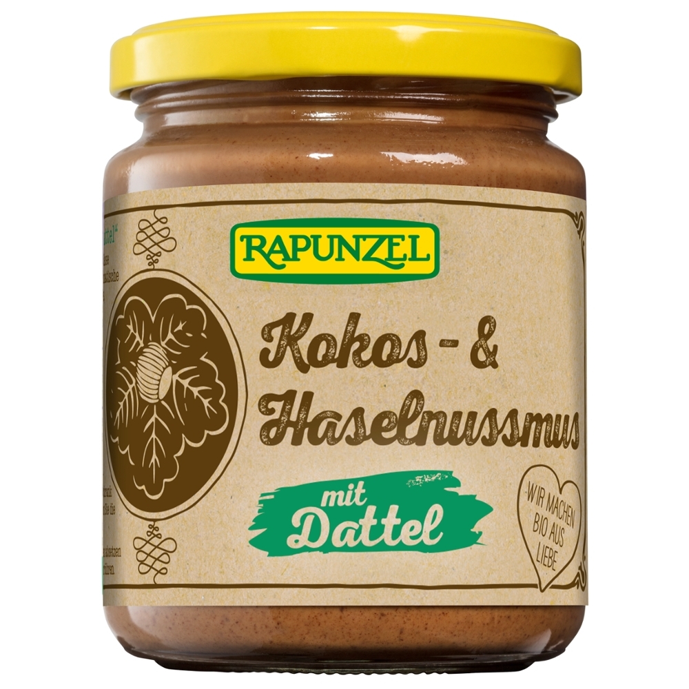 BIO - Creme de Coco e Avelã com Tâmaras, 250g