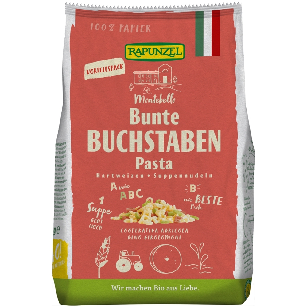 BIO - Sopa de letras coloridas, 500g