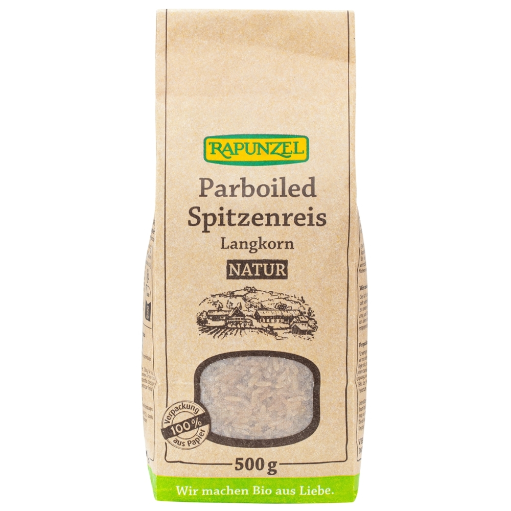 BIO - Arroz Parboiled natural, 500g