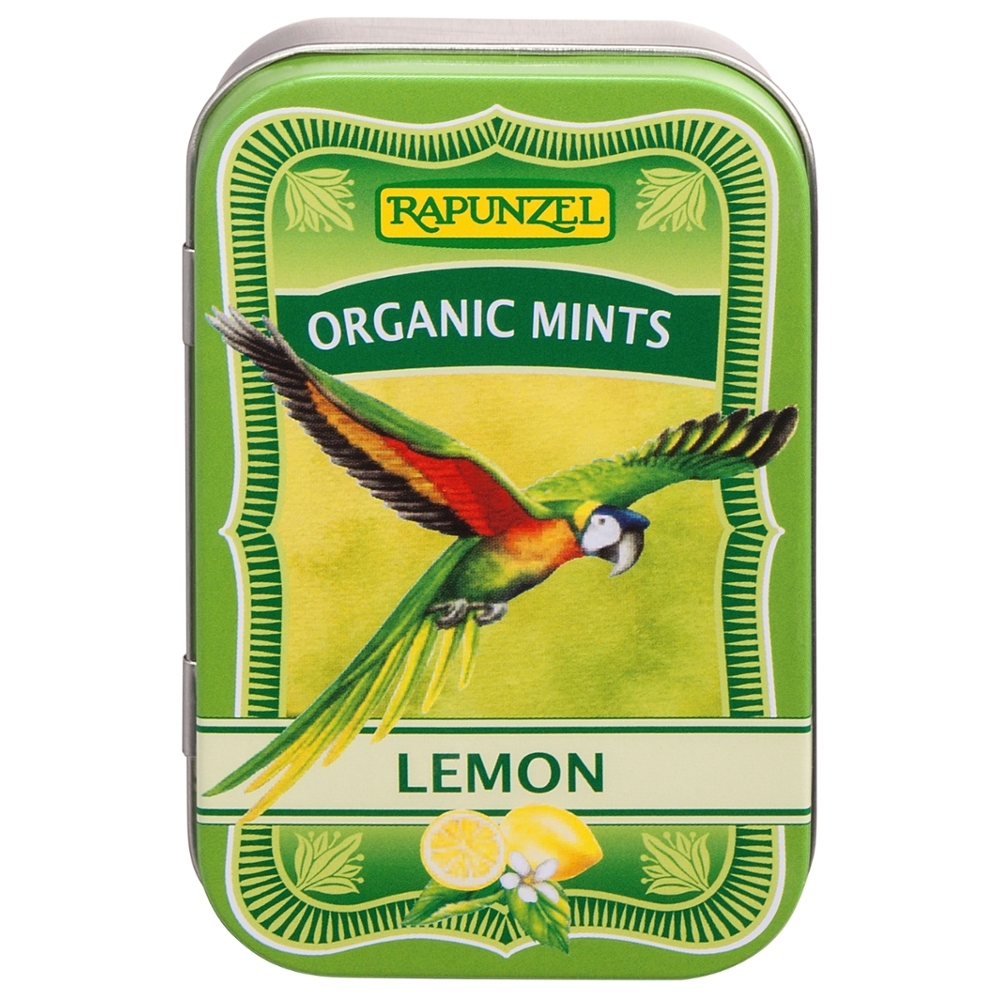 BIO - Mints de limão, em lata, 50g