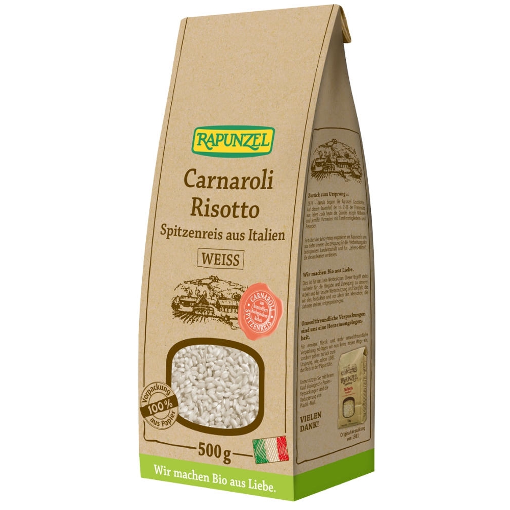 BIO - Risotto Carnaroli de arroz branco, 500g