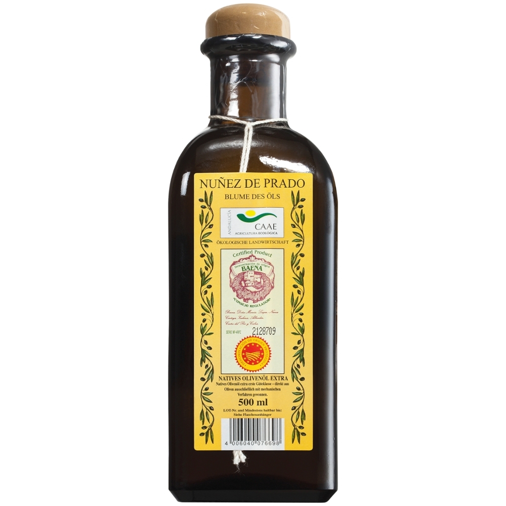 BIO - Azeite extra virgem "Flor do azeite", 500ml