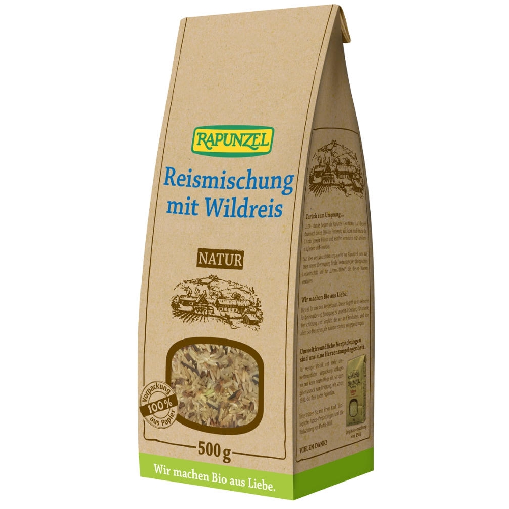 BIO - Mistura de arroz c/ arroz selvagem, 500g