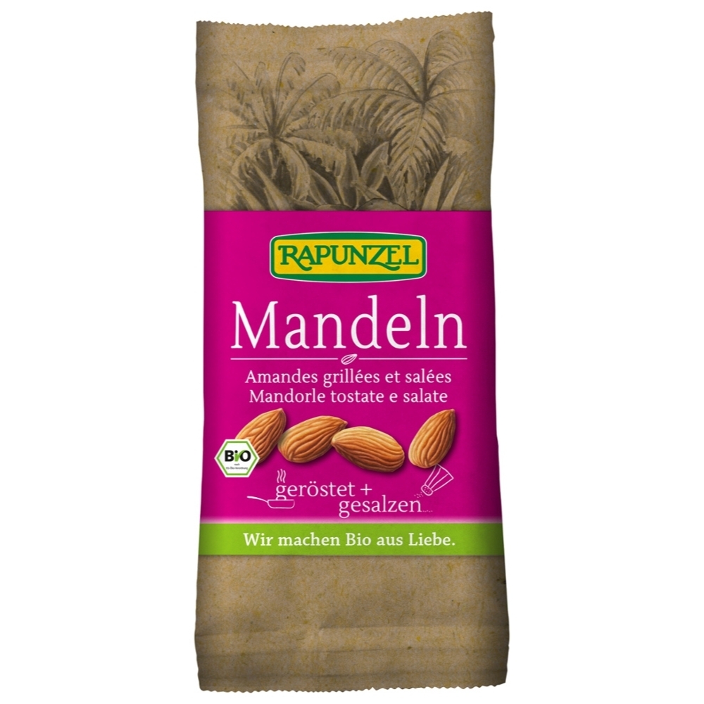 BIO - Amêndoas torradas e salgadas, 60g