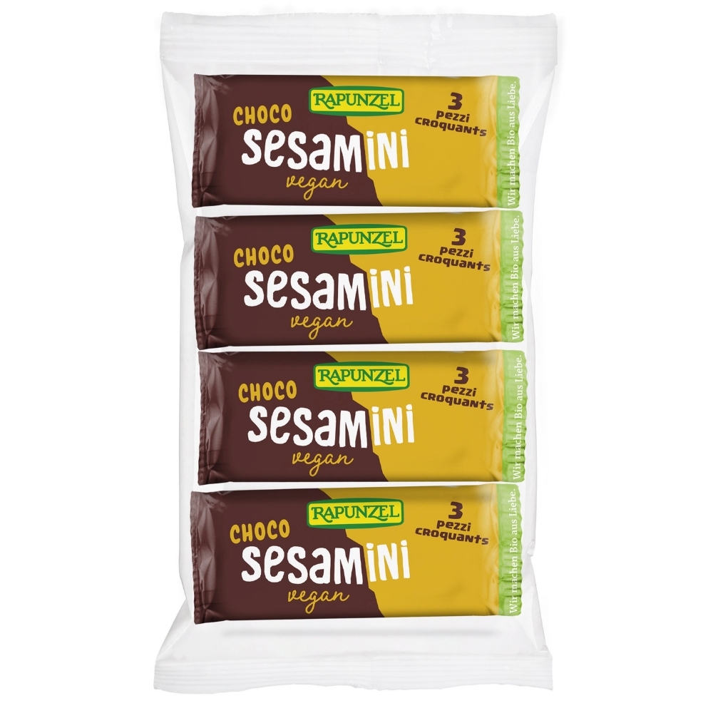 BIO - Sesamini c/ chocolate, VEGAN, 4x27g