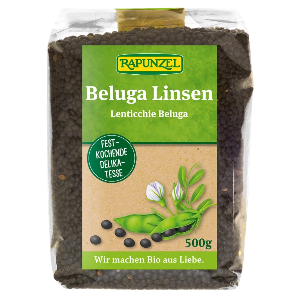 BIO - Lentilhas Beluga, 500g