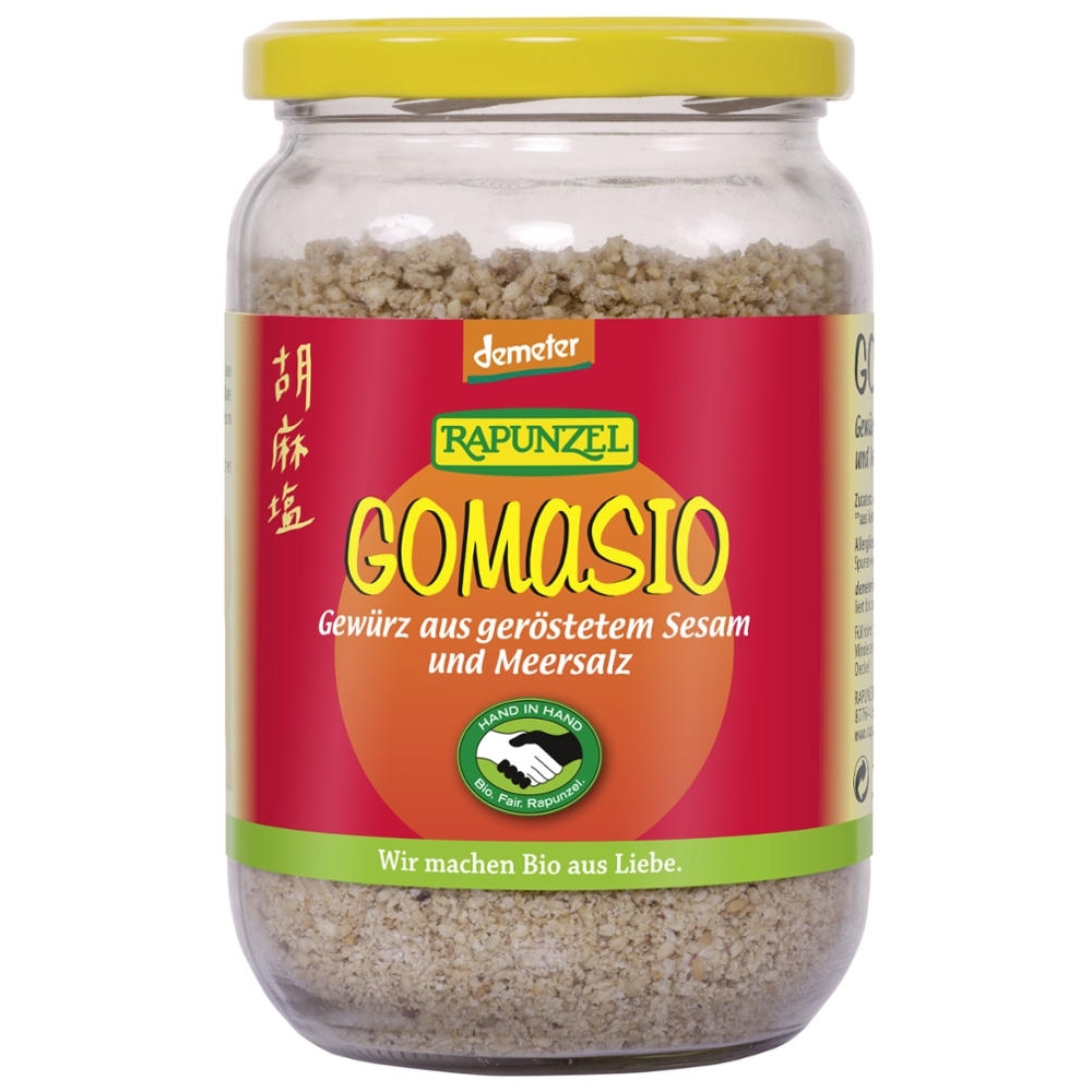 BIO - Gomasio, SÉSAMO e sal marinho, Demeter, 250g