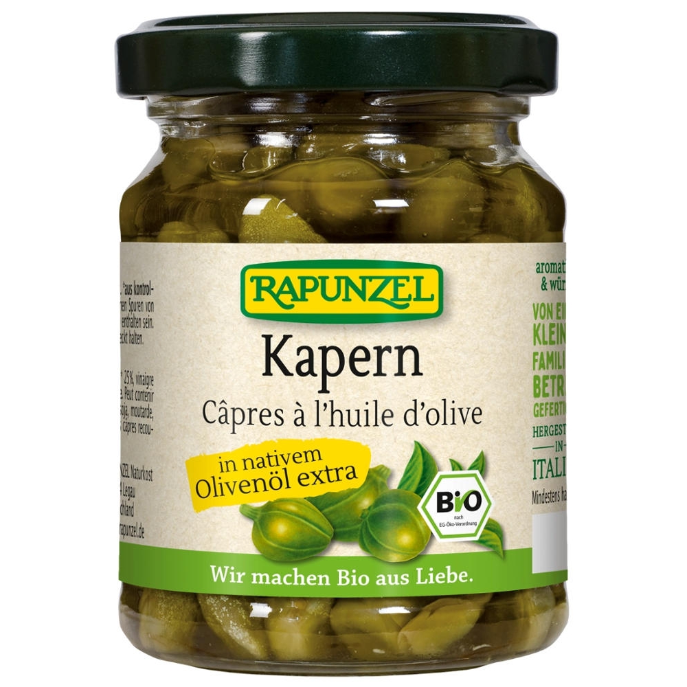 BIO - Alcaparras em azeite, 120g
