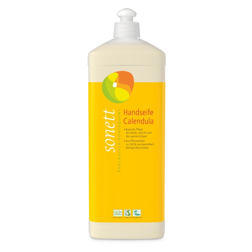 Sabonete líquido para mãos, rosto e corpo, Calêndula, 1L