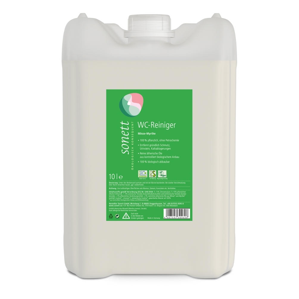 Limpa WC, hortelã e murta, 10L