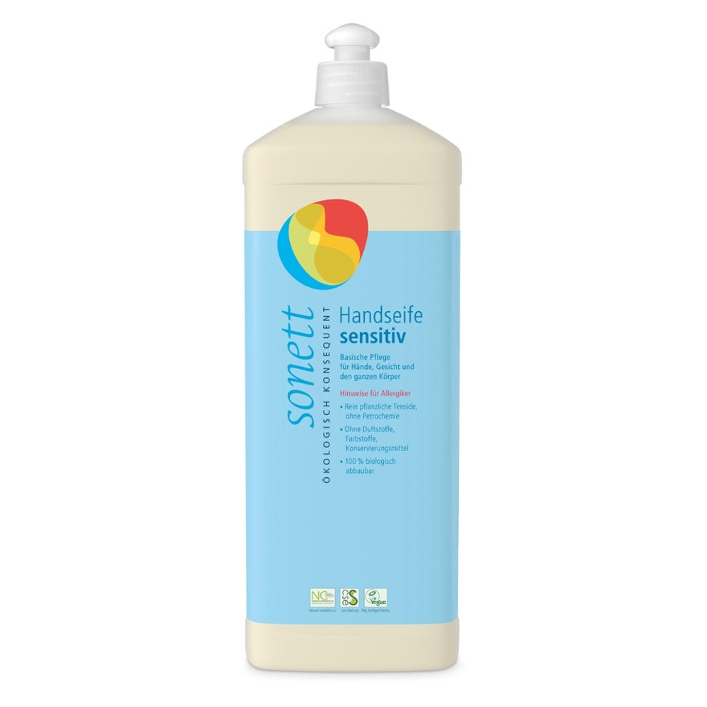 Sabonete líquido para mãos, rosto e corpo, Sensitiv, 1L