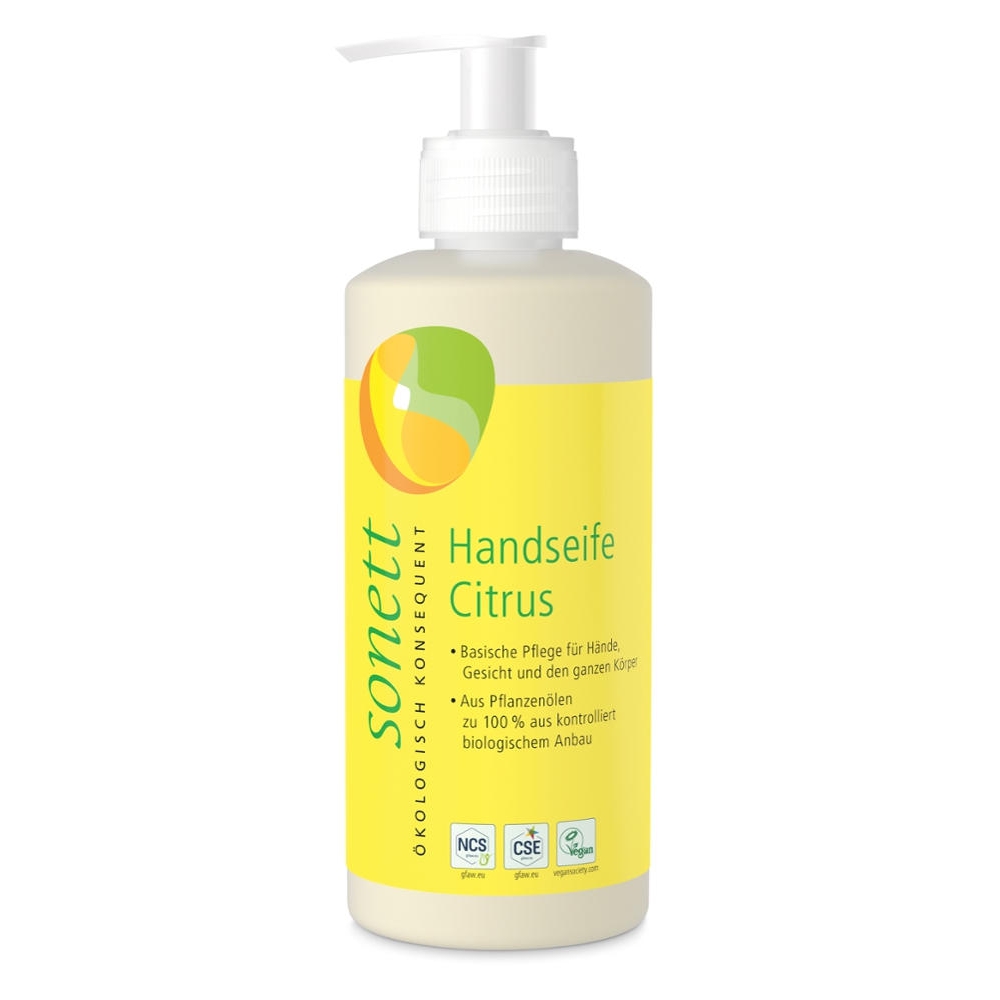 Sabonete líquido para mãos, rosto e corpo, Limão, 300ml