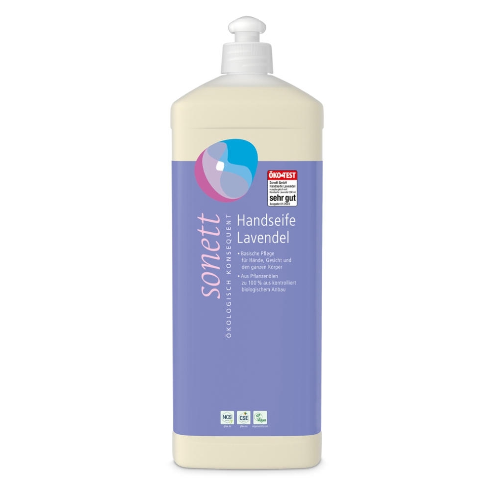Sabonete líquido para mãos, rosto e corpo, Alfazema1L