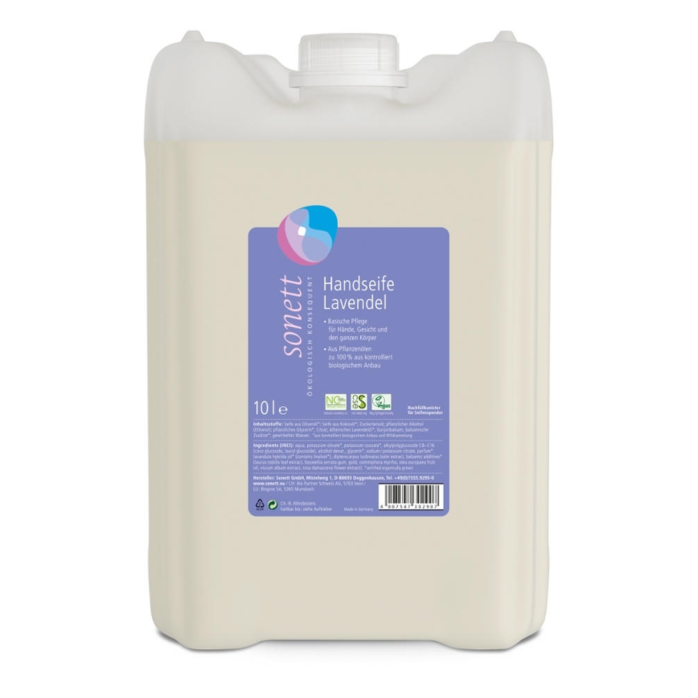 Sabonete líquido para mãos, rosto e corpo, Alfazema10L