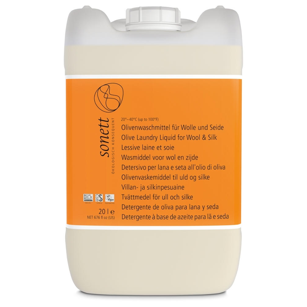 Detergente líquido p/ lã e seda 20-40ºC, 20L