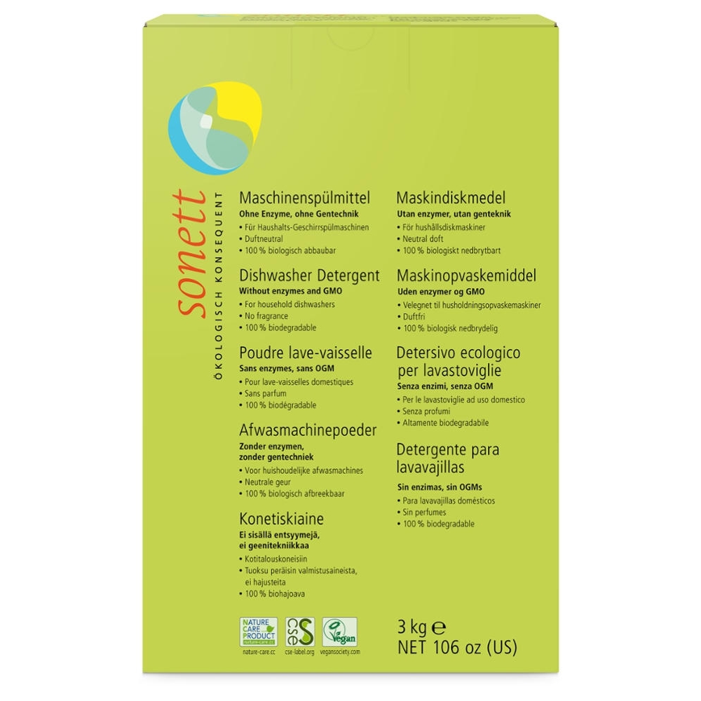 Detergente lava loiça máquina (em pó), 3Kg