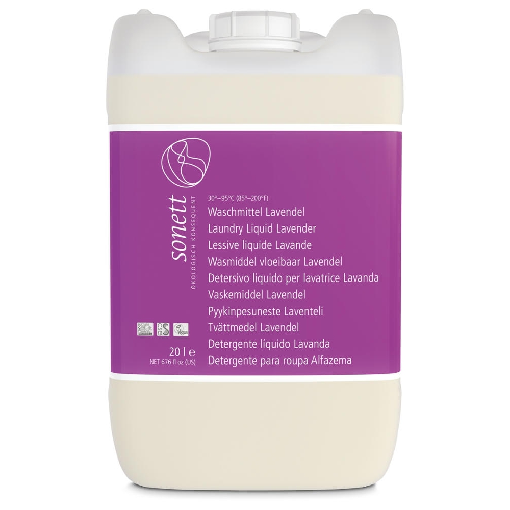 Detergente líquido p/ roupa 30-95ºC, Alfazema,20L