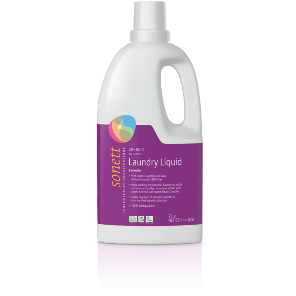 Detergente líquido p/ roupa 30-95ºC, Alfazema, 2L