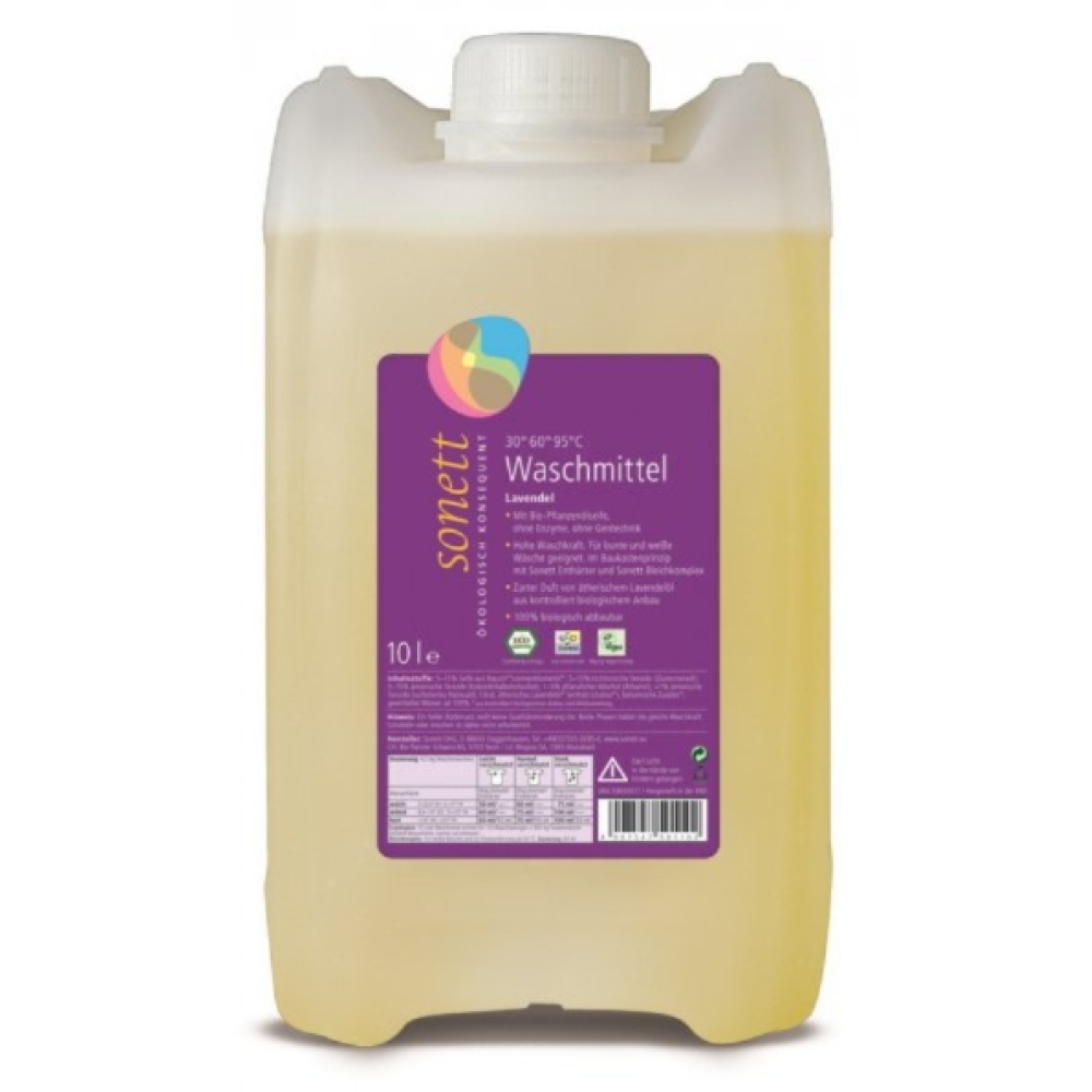 Detergente líquido p/ roupa 30-95ºC, Alfazema,10L