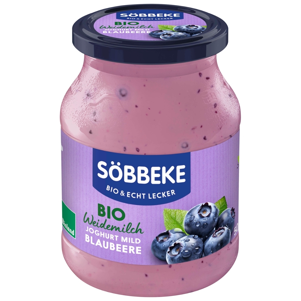 PURO BIO - Iogurte Mirtilo 3,8%, 500g