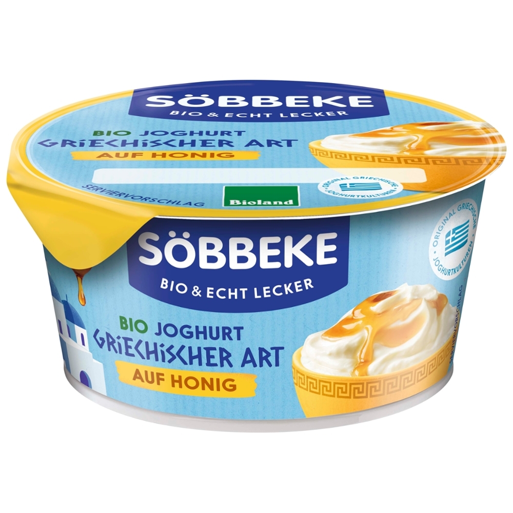 BIO- Iogurte Estilo Grego com Mel, 10% de gordura, 150g
