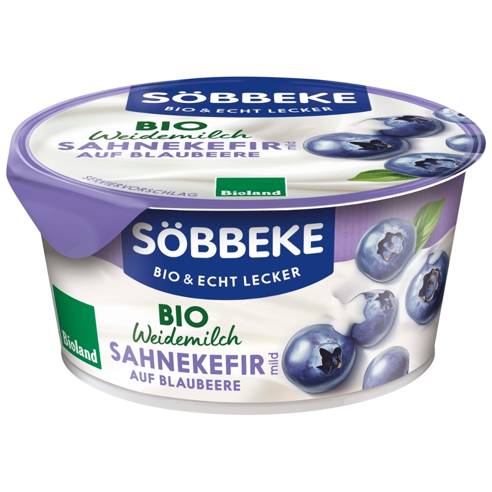 BIO - Kefir de natas Mirtilo, 150g