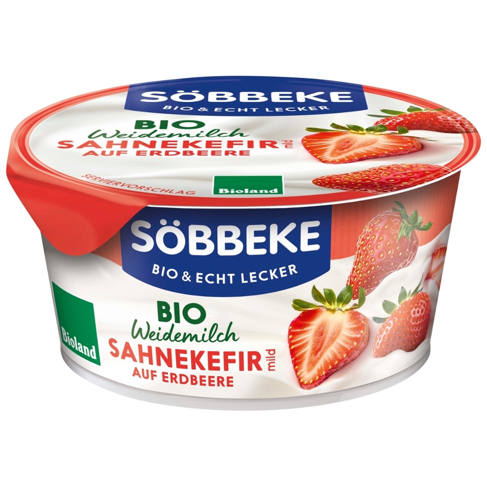 BIO - Kefir de natas Morango, 150g