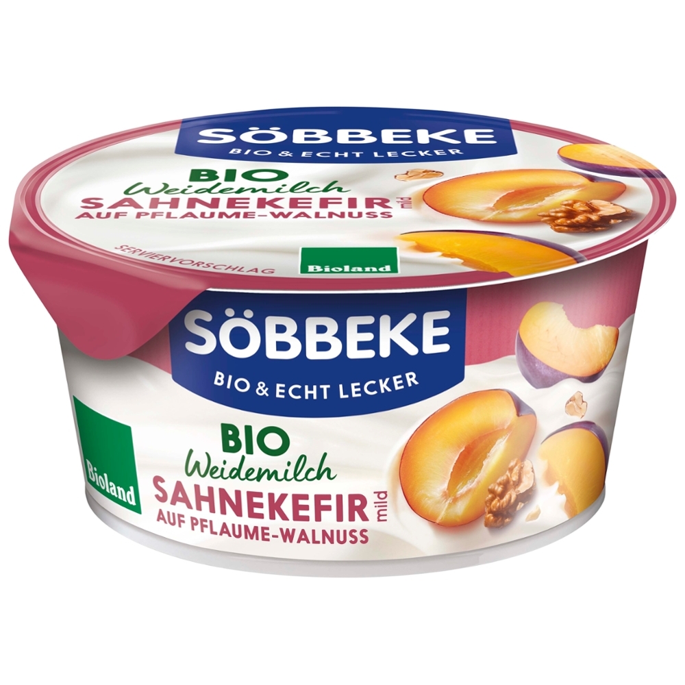 BIO - Kefir de natas Ameixa-Noz, 150g