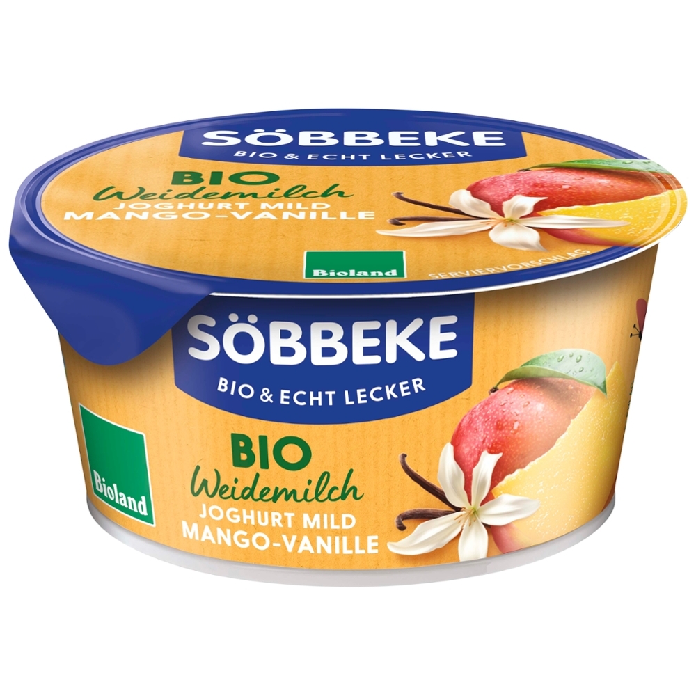 PURO BIO - Iogurte Manga-Baunilha 3,8%, 150g