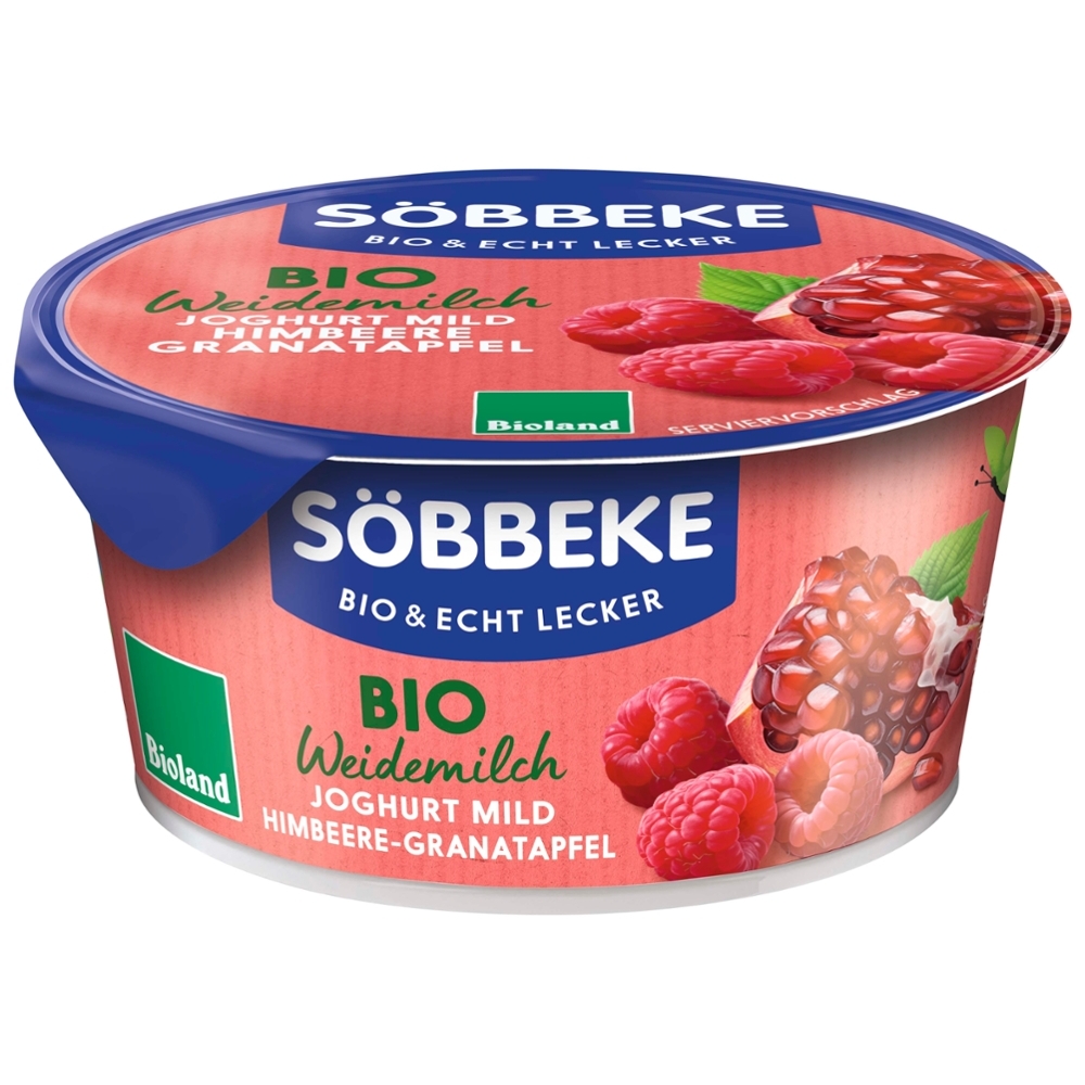PURO BIO - Iogurte Framboesa-Romã 3,8%, 150g