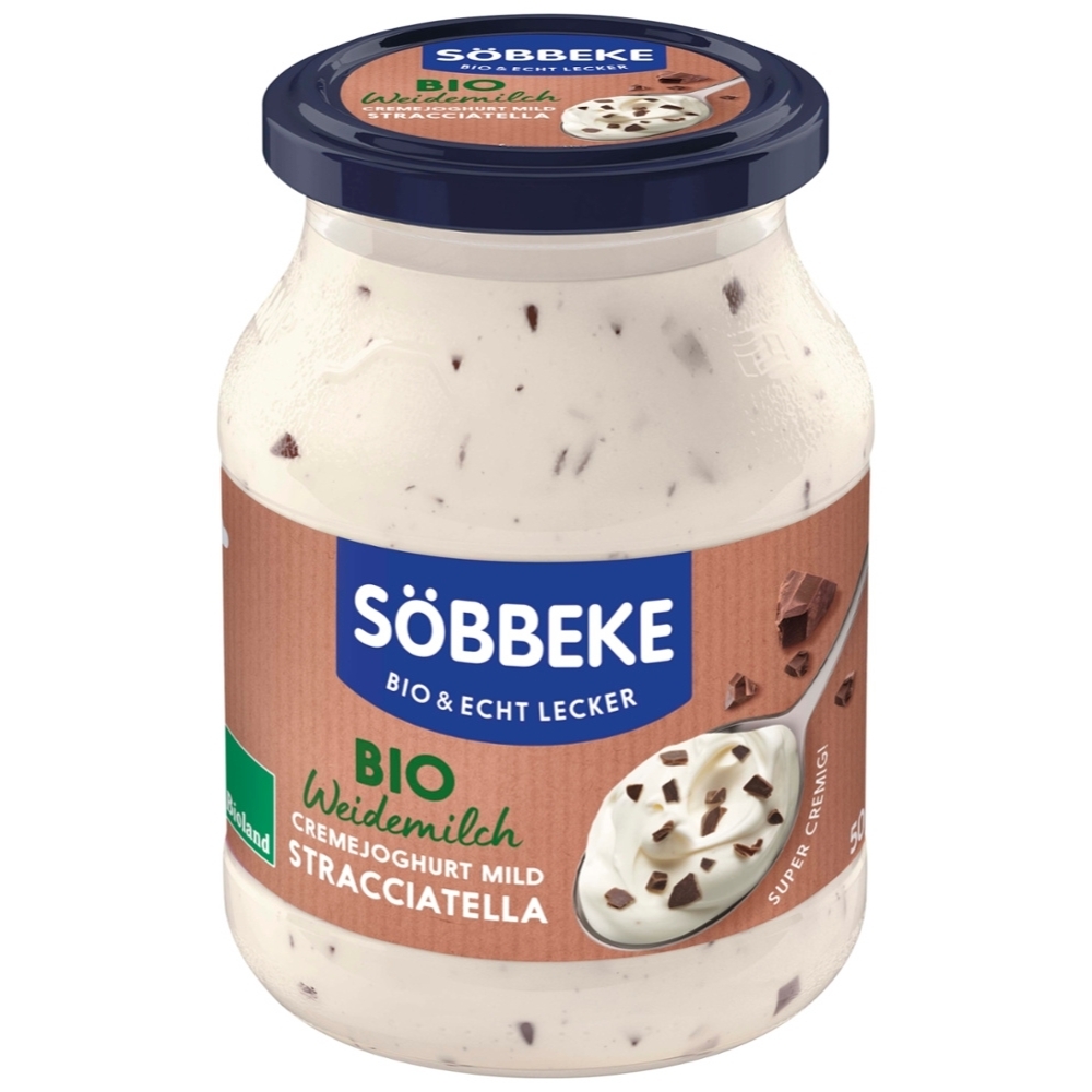 BIO - Iogurte suave Stracciatella, 500g