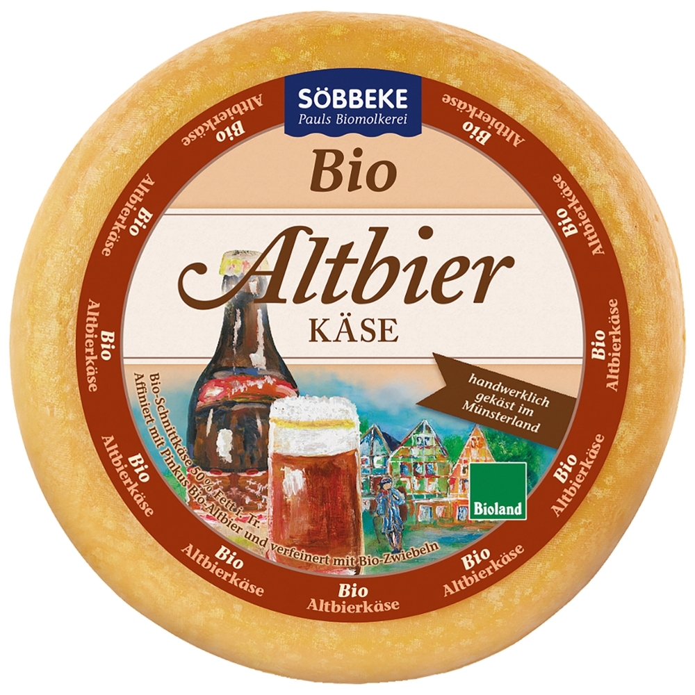 BIO - Queijo Altbier 50% gordura, 3,8Kg