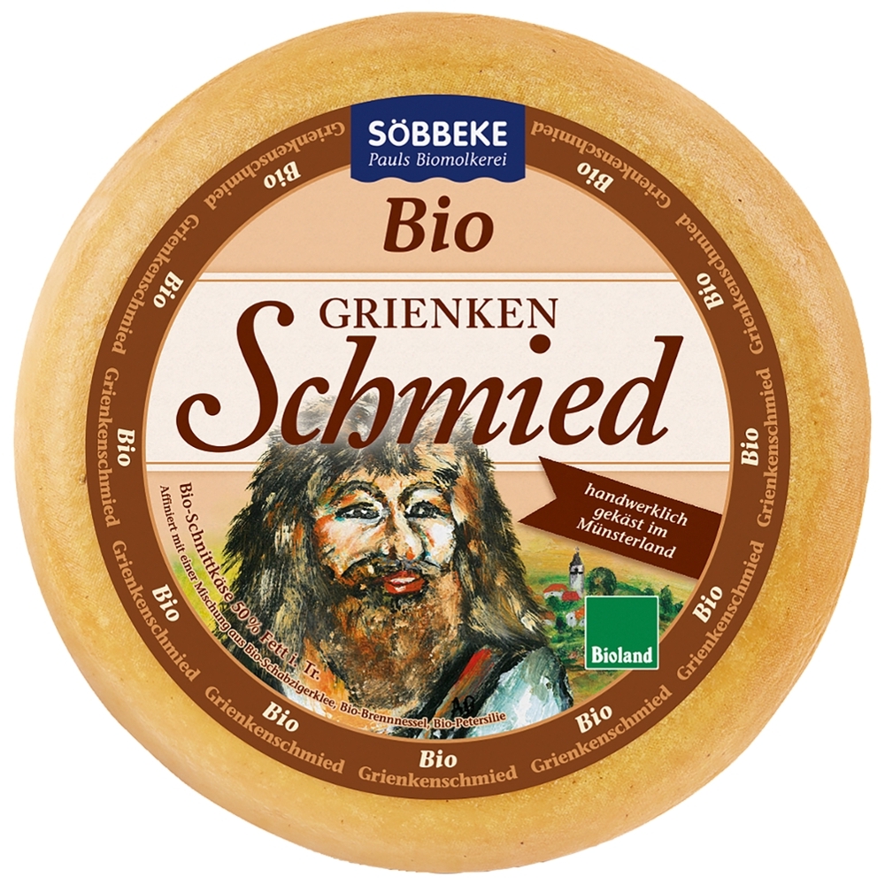BIO - Queijo Grienken Schmied 50% gordura, 3,8Kg