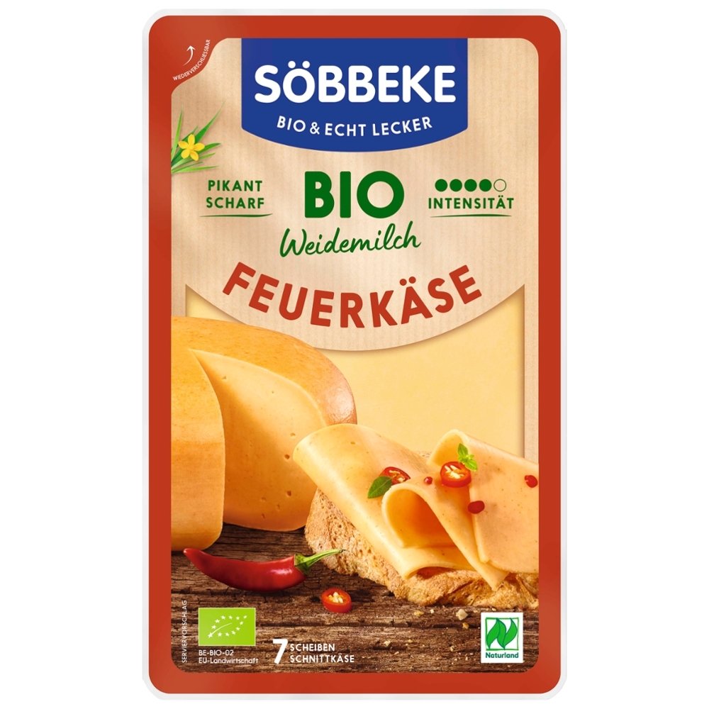 BIO - Queijo fogo, fatiado, 125g