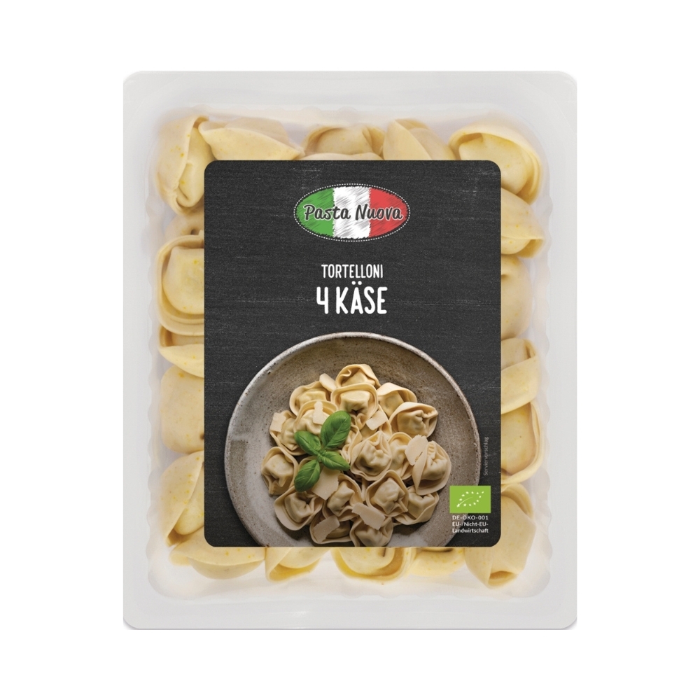 BIO - Tortelloni 4 Queijos, 250g