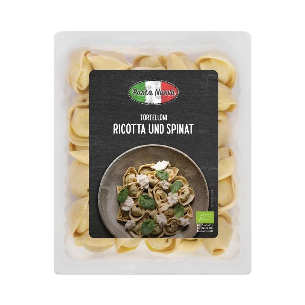 BIO - Tortelloni com queijo Ricotta, 250g