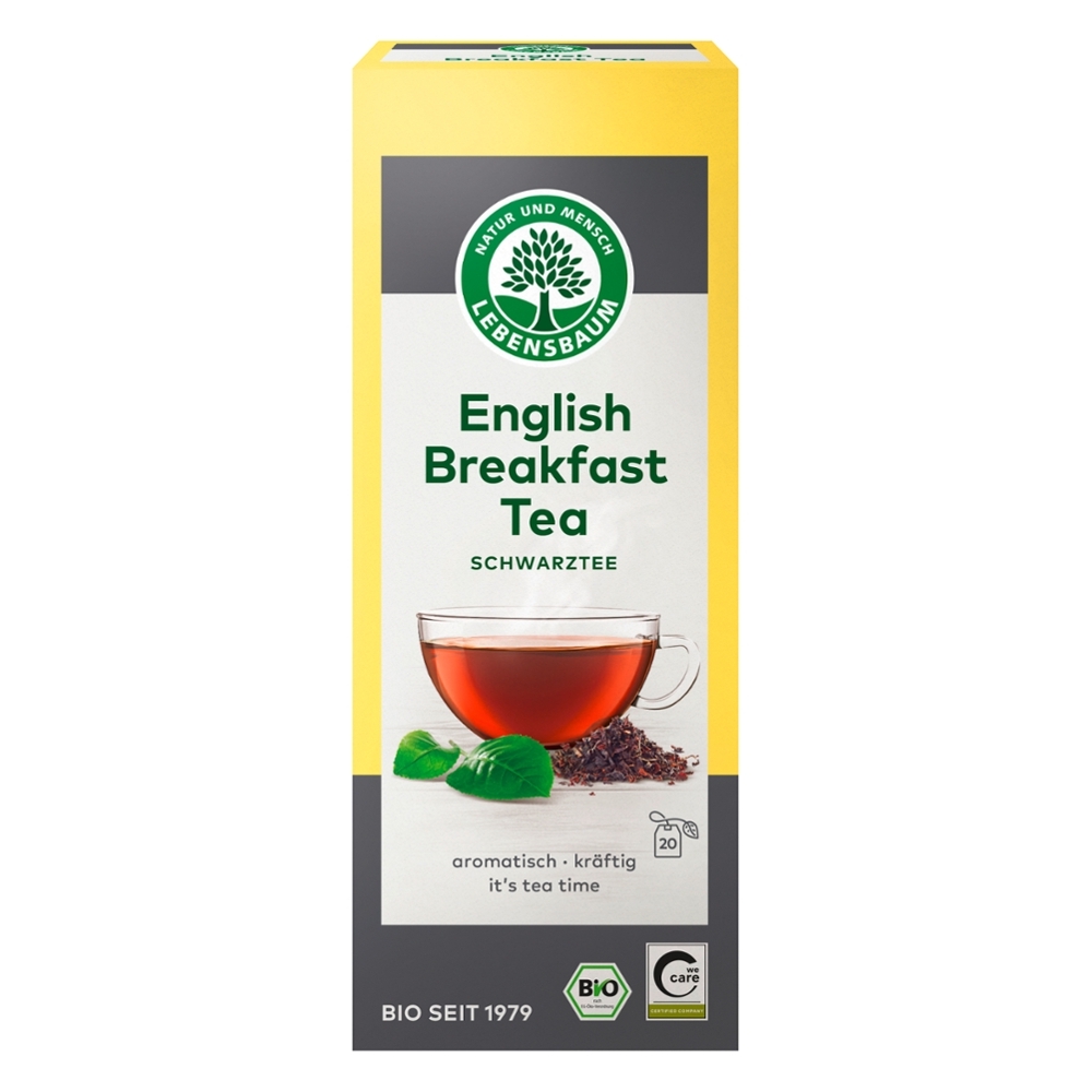 BIO - CHÁ PRETO Saquetas - Café da Manhã Inglês, 40g (20x2g)