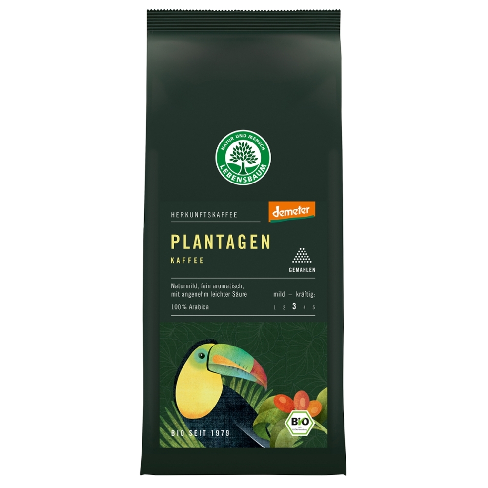 BIO - Café de Plantação moído, México, Demeter, 250g