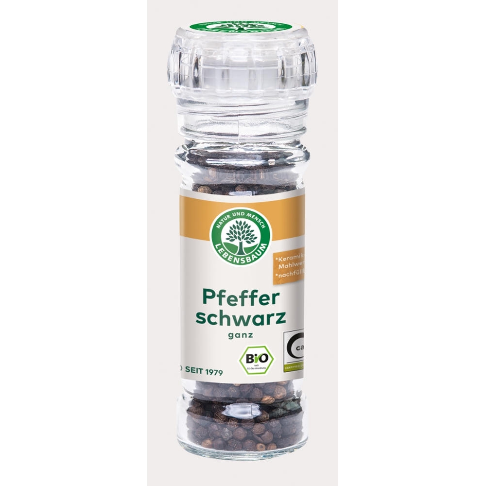 BIO - Pimenta preta inteira - Moinho, 45g