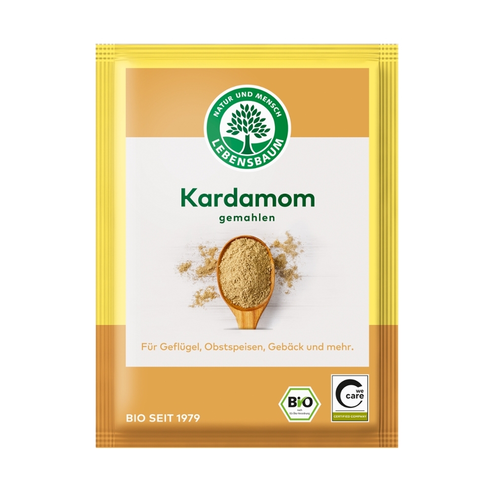 BIO - Cardamomo moído, 10g