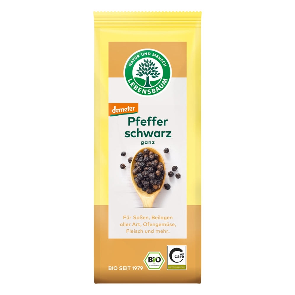 BIO - Pimenta preta, inteira, 50g